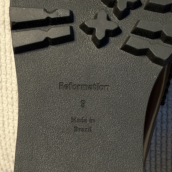 Reformation Agathea Chunky Loafer Espresso Leather - Picture 10 of 10